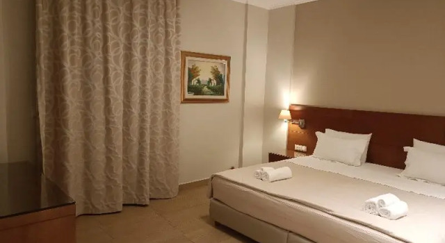 Четырёхместный номер Deluxe с балконом Niriides Luxury Villas