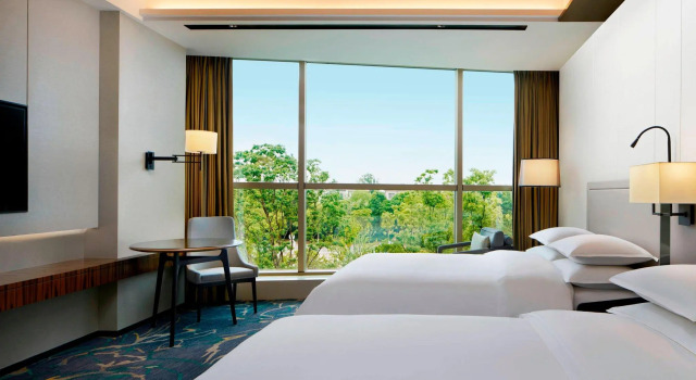 Четырёхместный номер Deluxe Sheraton Shanghai Chongming Hotel