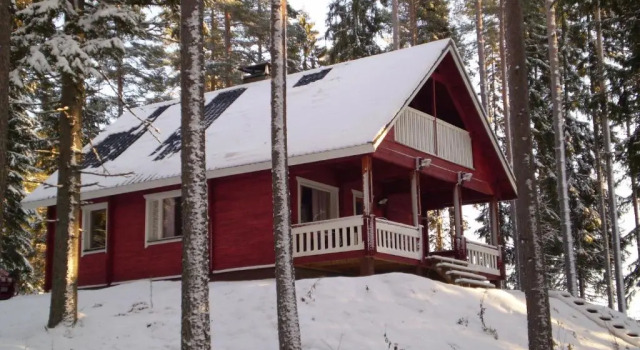 Шале с балконом Vanha Väätänen Cottage