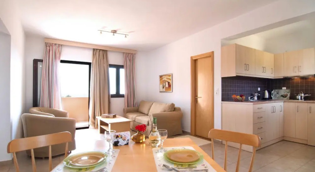 Апартаменты c 1 комнатой с балконом Miraluna Hotel
