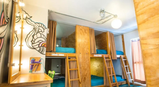 Seng i sovesal (sovesal til kvinder) Kokopelli Hostel Paracas