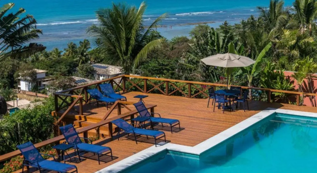 Номер Standard с балконом и с частичным видом на море Hotel Paraiso do Morro
