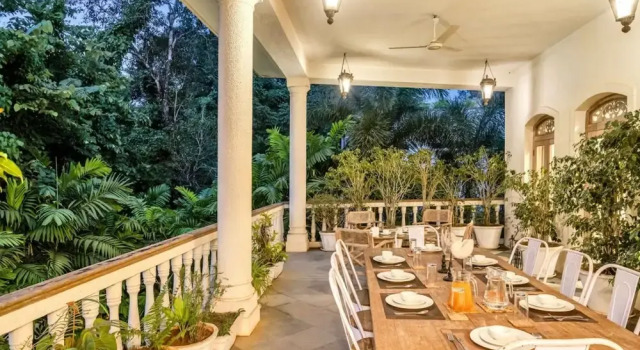Вилла Villa Poorvi by Hireavilla - 4BHK Villa in Siolim with Pool and Forest View