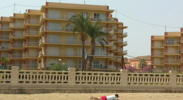 Apartamento primera línea de mar