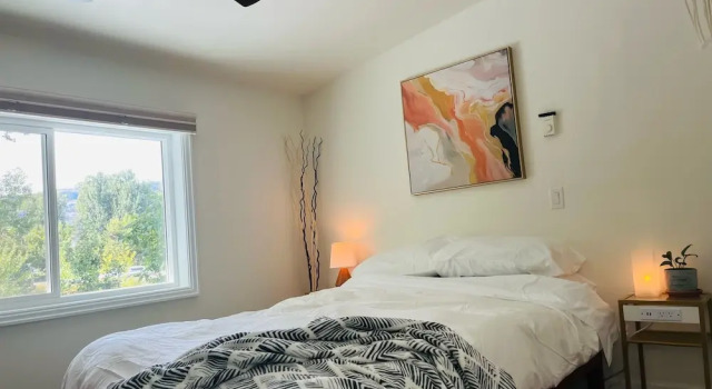 Двухместный номер Comfort с видом на сад Hikari-Okanagan Sunshine B&B
