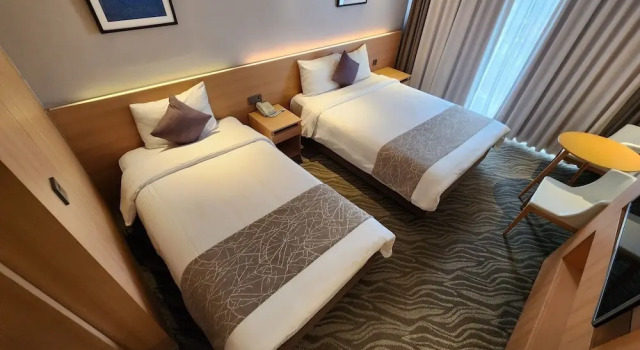 Двухместный номер Deluxe с видом на город Seogwipo JS Hotel