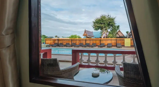 Двухместный номер Standard с балконом и с красивым видом из окна Pongphen Guesthouse