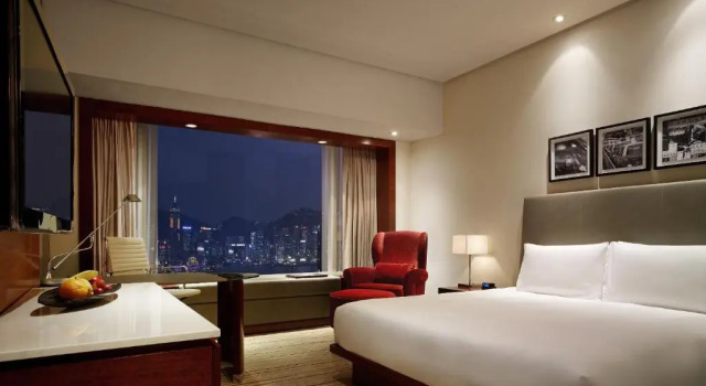 Двухместный номер с видом на гавань Hyatt Regency Hong Kong Tsim Sha Tsui