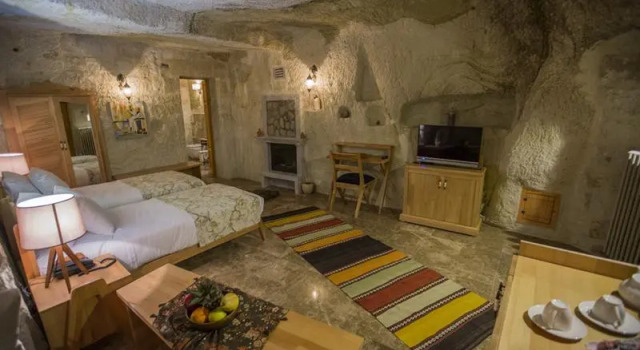 Номер Deluxe Agarta Cave Hotel