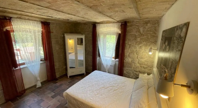 Четырёхместный номер Standard с видом на горы La quercia B&B