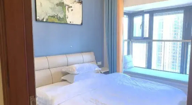 Люкс с 2 комнатами с красивым видом из окна Tianhai Vacation Apartment