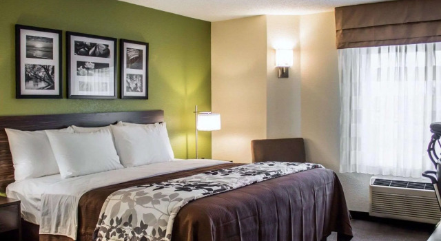 Двухместный люкс Sleep Inn Sandusky