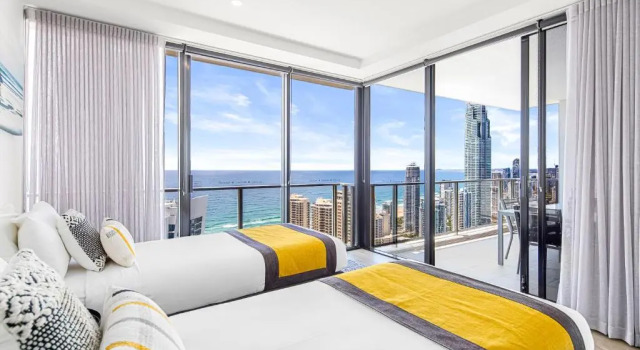 Номер Standard с 2 комнатами с видом на океан Circle on Cavil Holidays Gold Coast