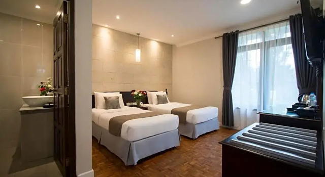 Habitación doble De lujo con vista al jardín Puteri Gunung Hotel