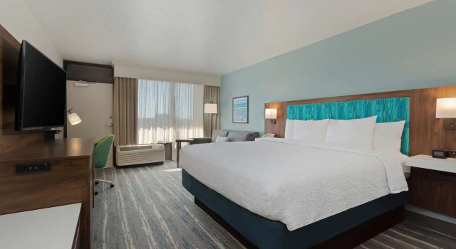 Двухместный номер Standard с красивым видом из окна Hampton Inn Cocoa Beach