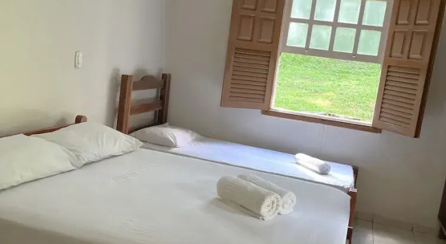 Четырёхместный номер Standard с видом на сад Águas Vivas Hotel Fazenda