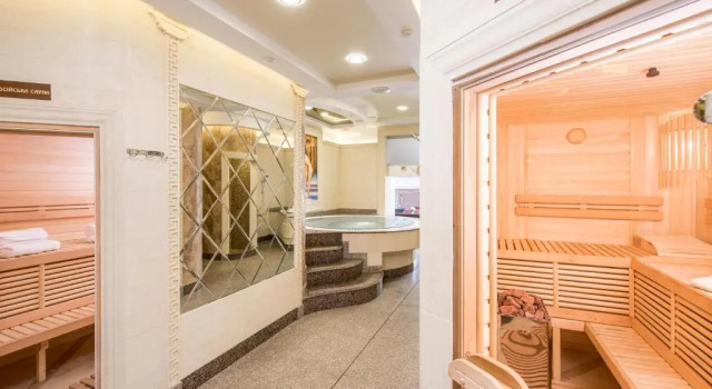 Полулюкс с балконом Hotel&SPA Pysanka, Готель Писанка, 3 сауни та джакузі - індивідуальний відпочинок у СПА