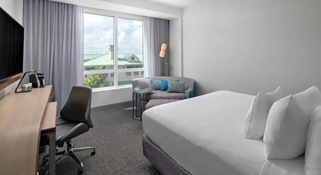 Двухместный номер Standard с красивым видом из окна Courtyard by Marriott Delray Beach