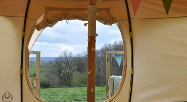 Lovely Spacious Lotus Bell Tent in Shaftesbury, UK