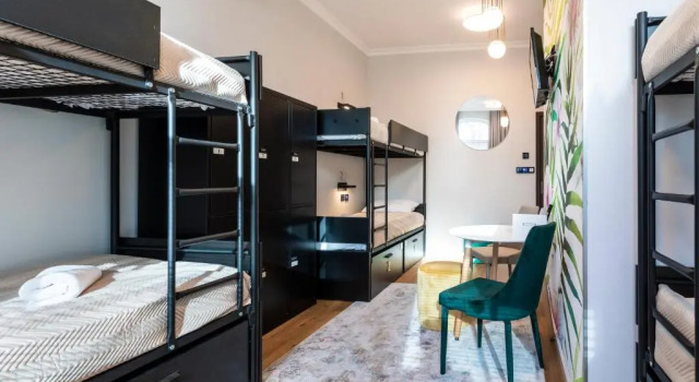 Bett im Wohnheim Forrest Apartments & Hostel