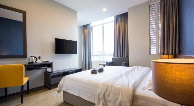 Luksusowy dwuosobowy pokój OMG Hotel
