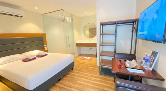 Номер Deluxe The Hub District Garden Suites
