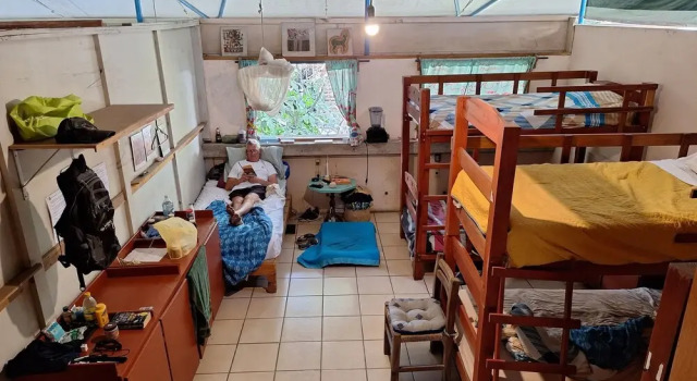 Кровать в общем номере The Octopuss Garden Hostel