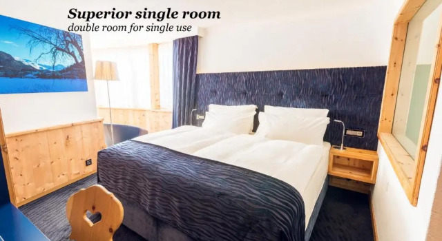 Supérieure simple chambre Sport & Wellnesshotel San Gian St. Moritz