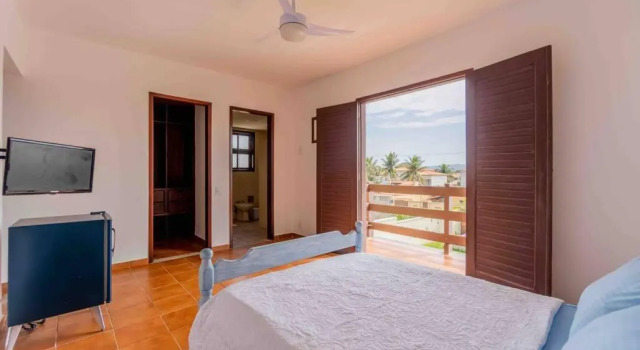 Casa Beira Mar, 4 Quartos, piscina, Wi-Fi 350MB