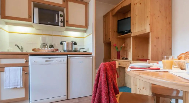 Кровать в общем номере Résidence Pierre & Vacances Le Peillon