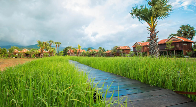 Трёхместный семейный люкс Kampot River Residence