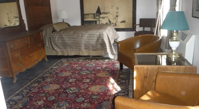 Standard kétágyas szoba a folyóra néző kilátással Likely Lodge