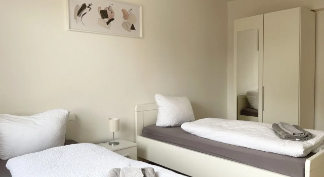 Семейные апартаменты с балконом Moderne Studios im Herzen von Osnabrueck