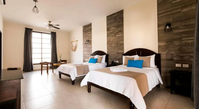 Двухместный полулюкс с видом на сад Hotel Los Frailes, Valladolid, Yucatán