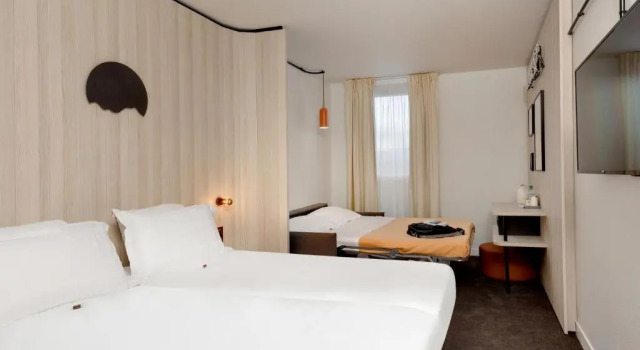 Четырёхместный номер Standard ibis Styles Clermont Ferrand Sud La Pardieu