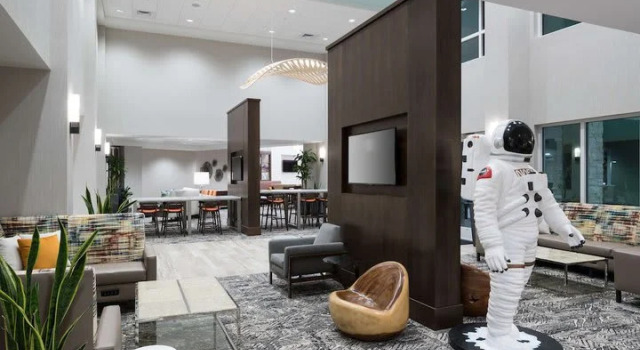 Четырёхместный номер Standard Hampton Inn & Suites Cape Canaveral Cruise Port, Fl
