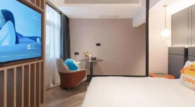Двухместный люкс Atour S Hotel Chengdu West China Hospital Sichuan Provincial Stadium Subway Station