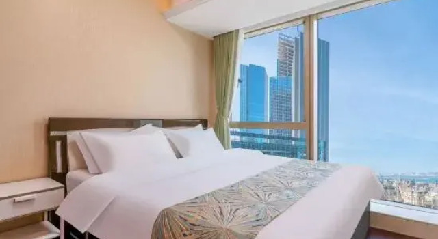 Люкс Executive с 2 комнатами с видом на море Dalian Xinhaian Scenic Hotel (Venice Water City)