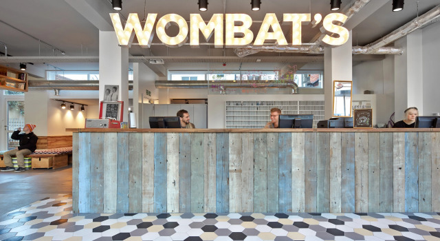 Кровать в общем номере (женский номер) Wombats City Hostel London