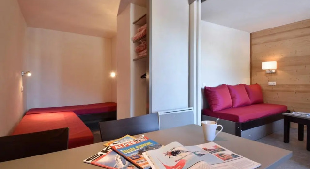 Plagne Bellecote Studio for 4 People of 28 mÂ² on the Slopes RS 416, Prenota Hotel Hotel a Rodano-Alpi con piscina, Piscina