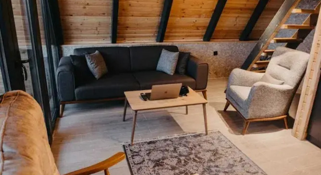 Бунгало с видом на сад Aşiyan Bungalov No 1