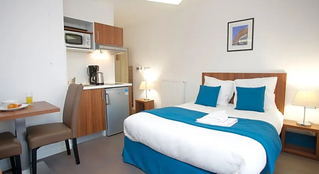 Двухместный номер Standard Apparthôtel Odalys City - Metz Centre
