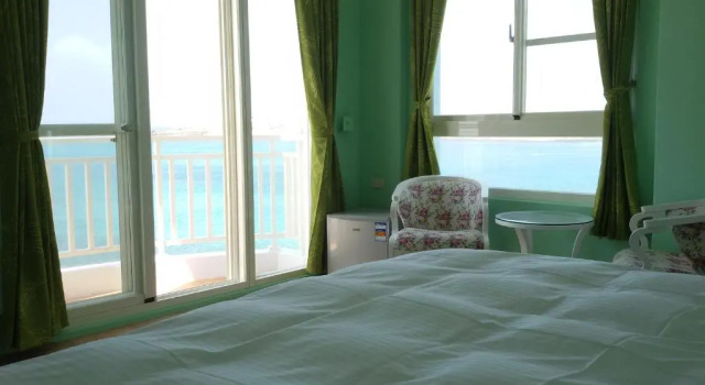 Camera doppia Deluxe con balcone e con vista mare Lovers Bay