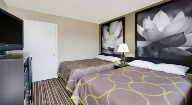 Двухместный номер Standard Super 8 by Wyndham Florence