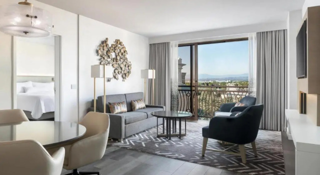 Двухместный люкс c 1 комнатой с видом на парк The Westin Anaheim Resort