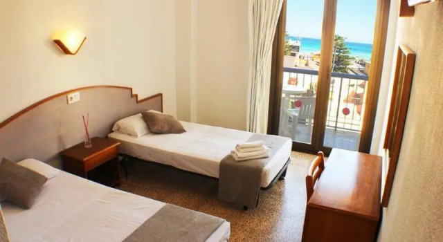 Standard Yhden hengen huone parvekkeella Hotel Villa Barbara
