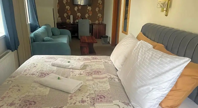 Luxo quarto Hotel Radnice
