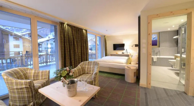 Люкс Alpenhotel Fleurs de Zermatt