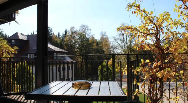 Апартаменты с балконом Waldhotel Rainau