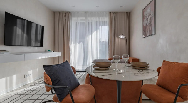 Apartment with an open balcony EVERЕ HOME, Rezerwuj Apartament Moskwa Rosja